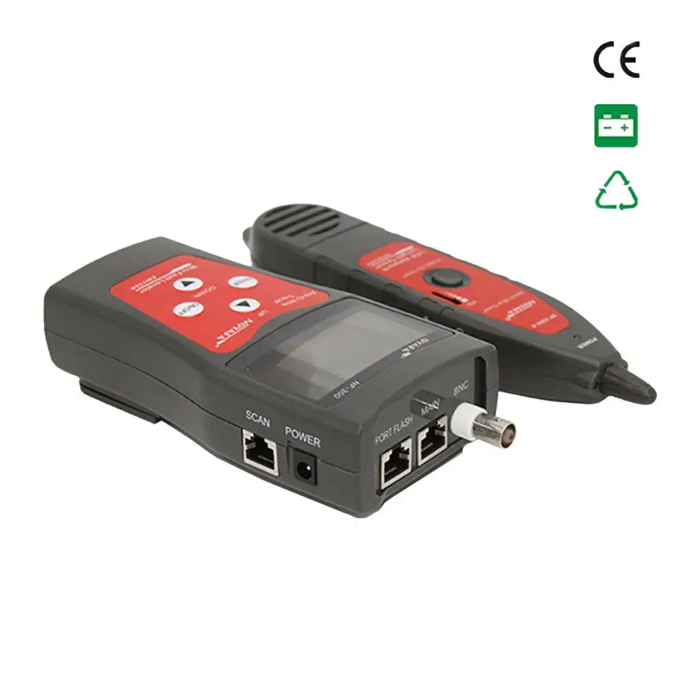 NOYAFA NF 300 Lan тестер RJ45 RJ11 BNC USB кабель Tracer локатор сетевой коаксиальный трекер
