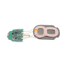 High-quality 10W qi fast-charging wireless charger PCBA board with dual 2-wire circle wireless charging standard accessories