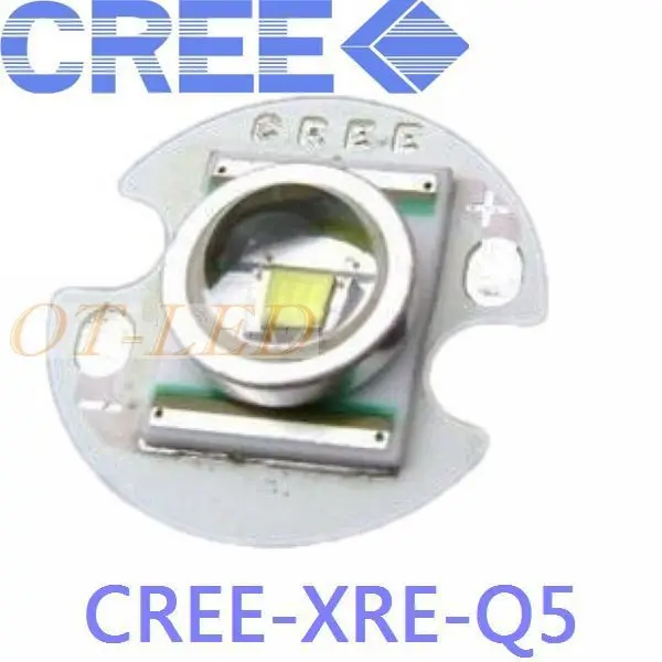1PCS CREE XRE Q5 LED XLamp cree xr e Q5 led White 3W LED Light Emitter
