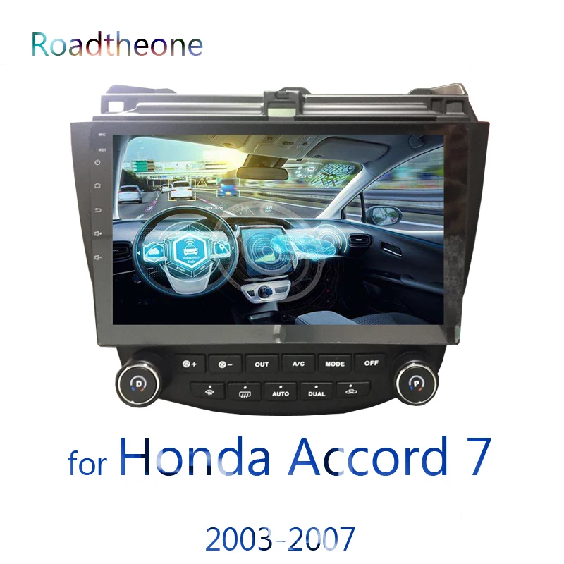Для радио ACCORD 7 HONDA 2003-2007 автомобильный мультимедийный плеер android gps 10