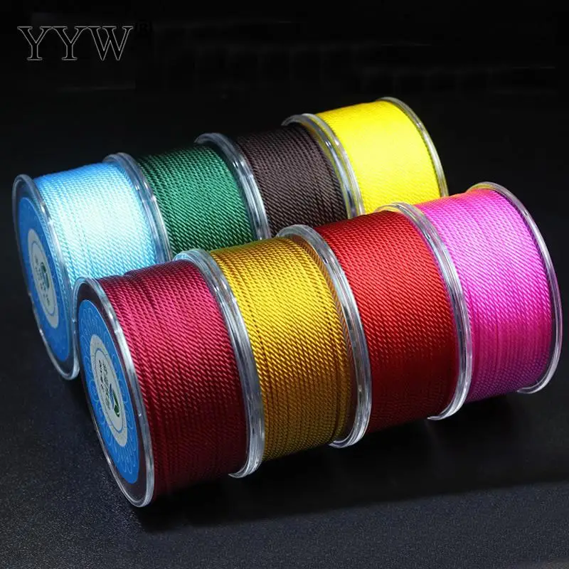 

Nylon Nonelastic Thread Factory Price with plastic spool reel bobbin DIY Handicraft Tool Hand Thread Jewelry 1.5mm Length