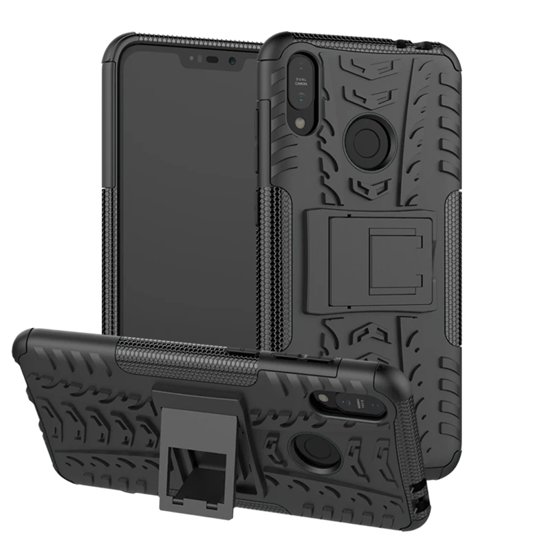 Для ASUS Zenfone MAX M2 ZB633KL чехол Heavy Duty Armor противоударный Прочный силиконовый резиновый