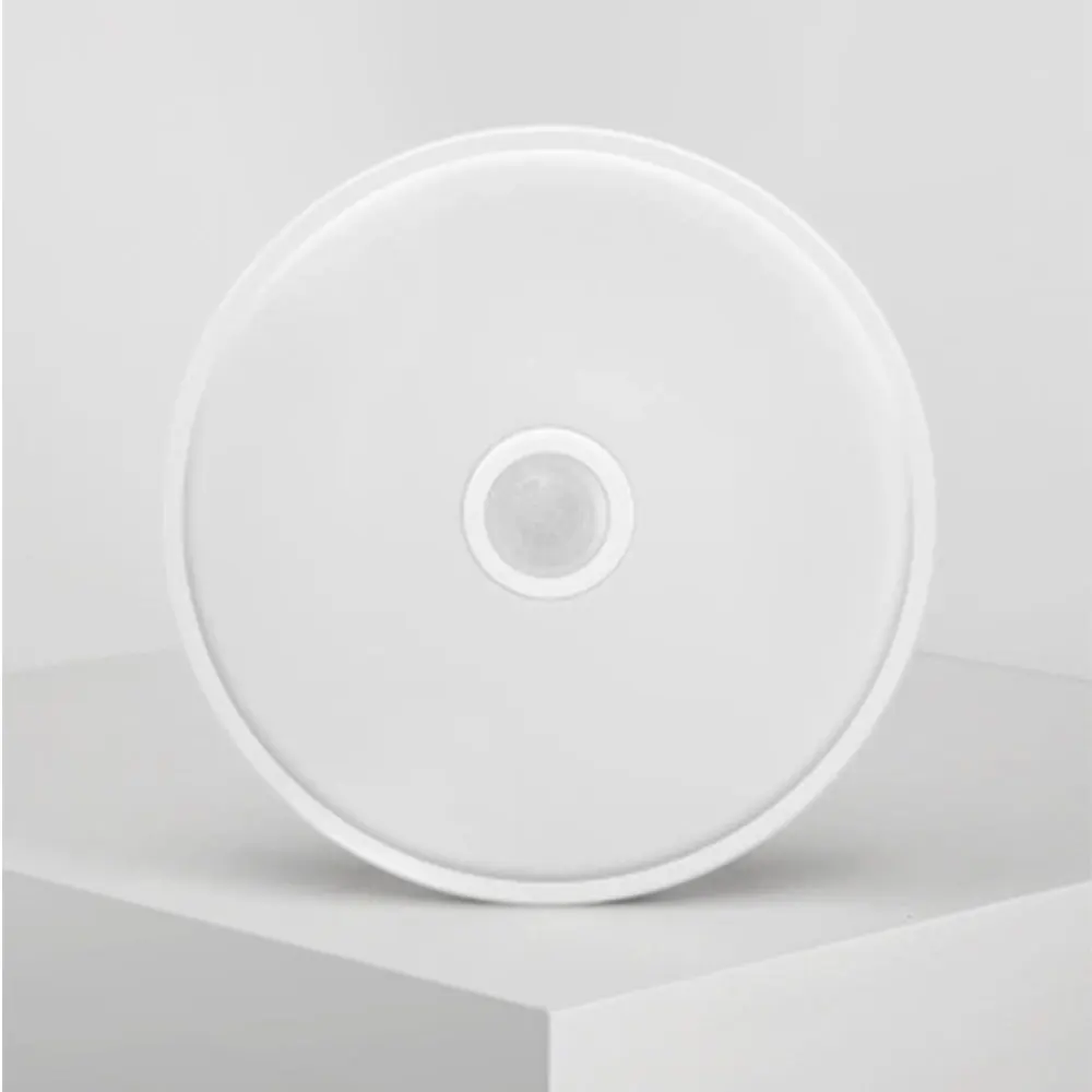 Новейший Xiaomi Mijia Yee светильник датчик движения человеческого тела мини-освещение на потолок зондирующий ночной Светильник s для коридора, прохода, крыльца - Цвет: Белый