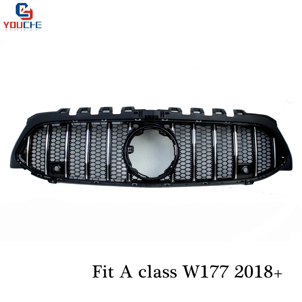 Новый класс A W177 V177 передний бампер GT сот гриль AMG сетка для Mercedes 2019 2020 A180 A200 A250 A45