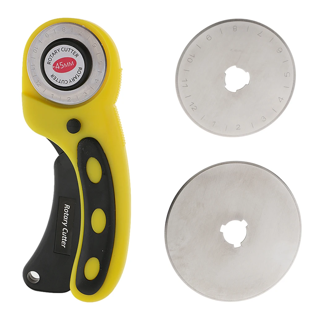 New 45/60mm Rotary Cutter Replacement Blades Roller Cutter Blades for