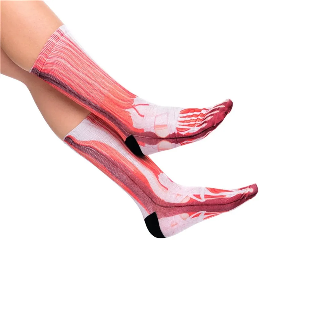 JAYCOSIN 2019 Топ красочные Tie Dye Компрессионные носки футбольные носки высокие носки Длинные носки 11,27