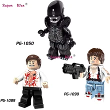 Один Рождественский паразит инопланетянин Эллен Рипли строительные блоки модели Кирпичи игрушки для детей наборы