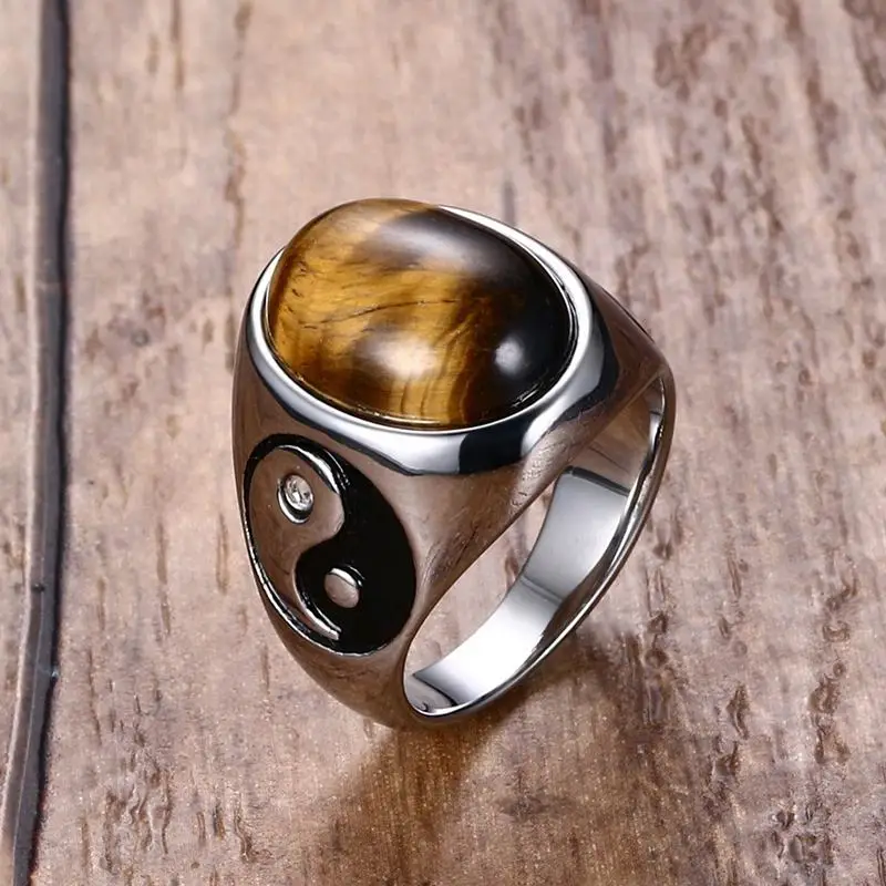 bague homme avec oeil de tigre bague homme avec oeil de tigre