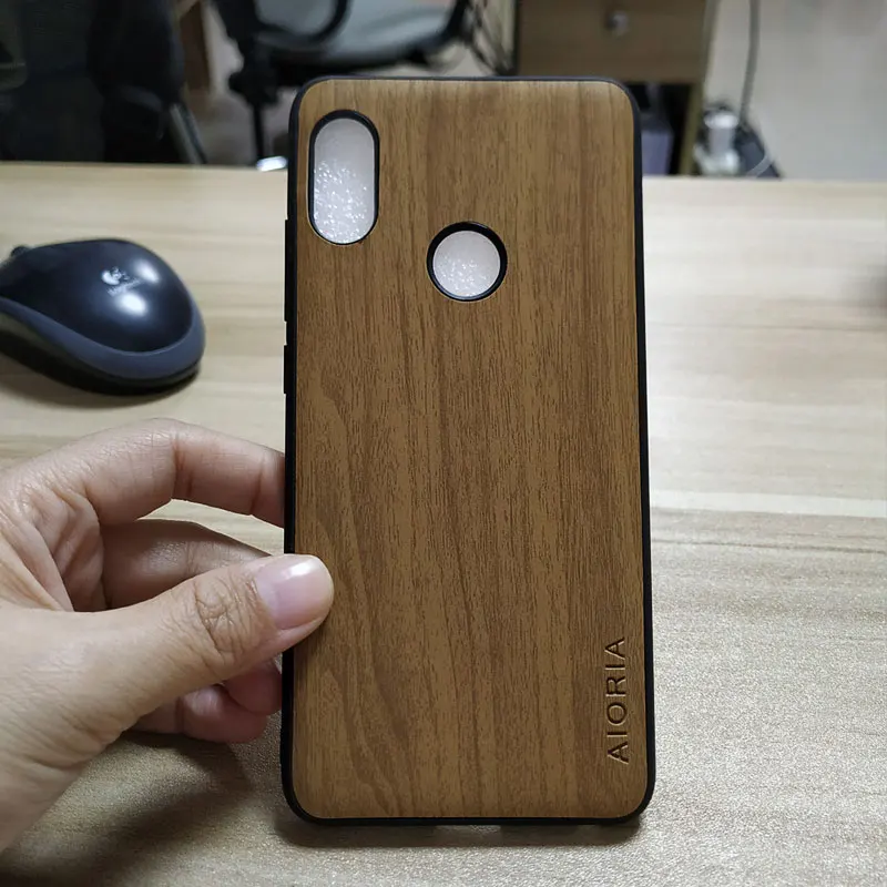 Чехол с деревянным дизайном для Xiaomi Redmi Note 5 мягкие силиконовые чехлы из ТПУ и