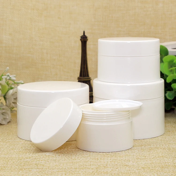 40pcs/lot 30g 50g Fashionable Empty Plastic PP Cosmetics Cream Jars