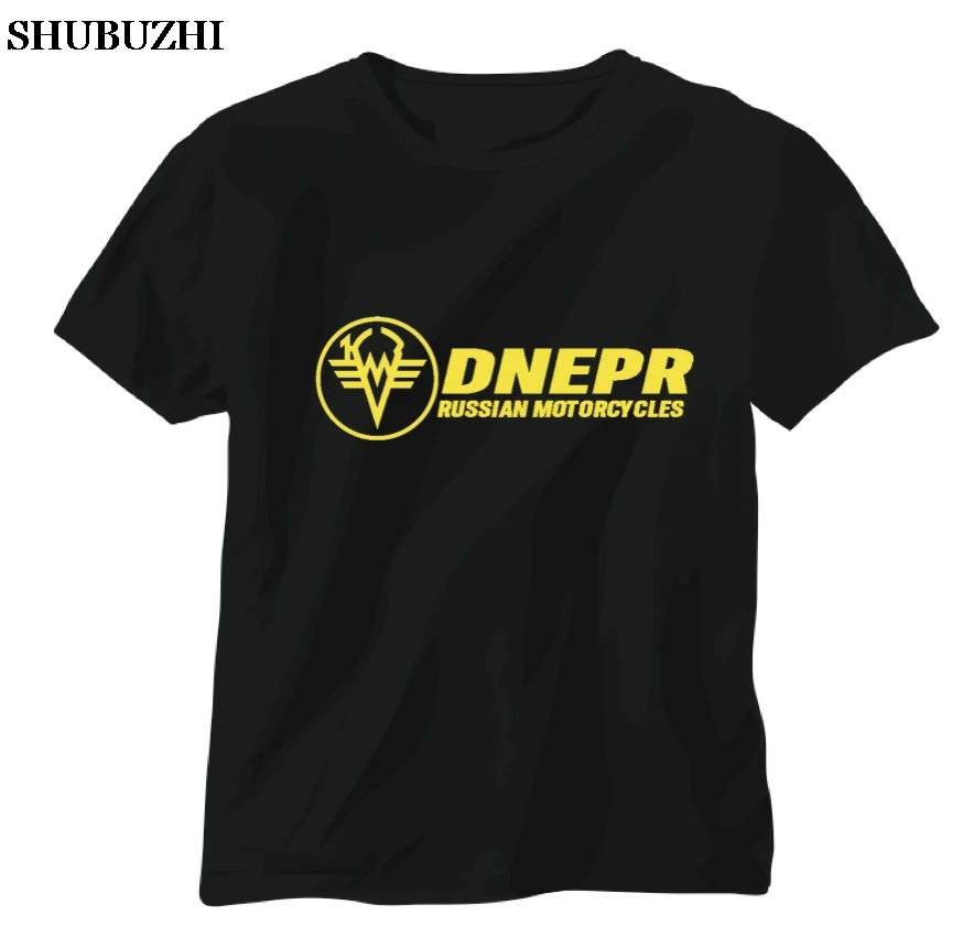 

Dnepr Ukrainian Russian Sidecar Military Motorcycle Motorbike T Shirt shubuzhi Newest Letter Print Novelty Men Casual T Shirt