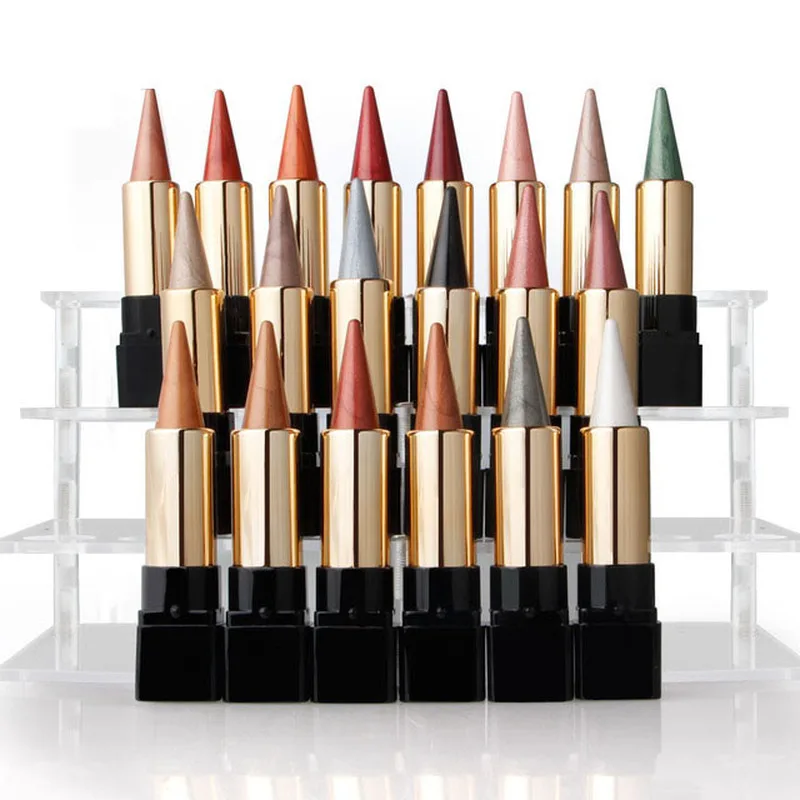 

Eye shadow stick black eye shadow easy to color waterproof not blooming eye shadow pen lasting waterproof not blooming
