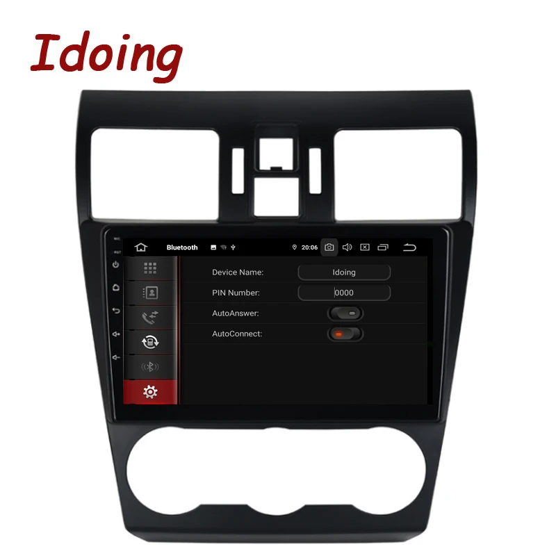 Cheap Idoing 9" 2.5D IPS Car Android9.0 Radio Multimedia Player For Subaru WRX 2013-2015 PX5 4G+64G Octa Core GPS Navigation TDA7850 3