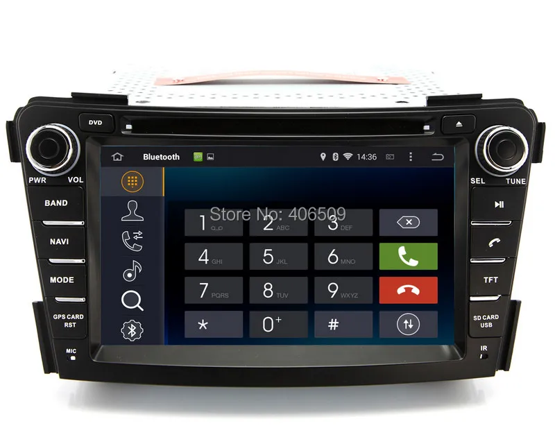 Cheap Android 7.1 Car DVD Player GPS Navigation for Hyundai i40 2011 2012 2013 with Radio BT USB AUX WIFI Audio Video Stereo 4Core+2G 3
