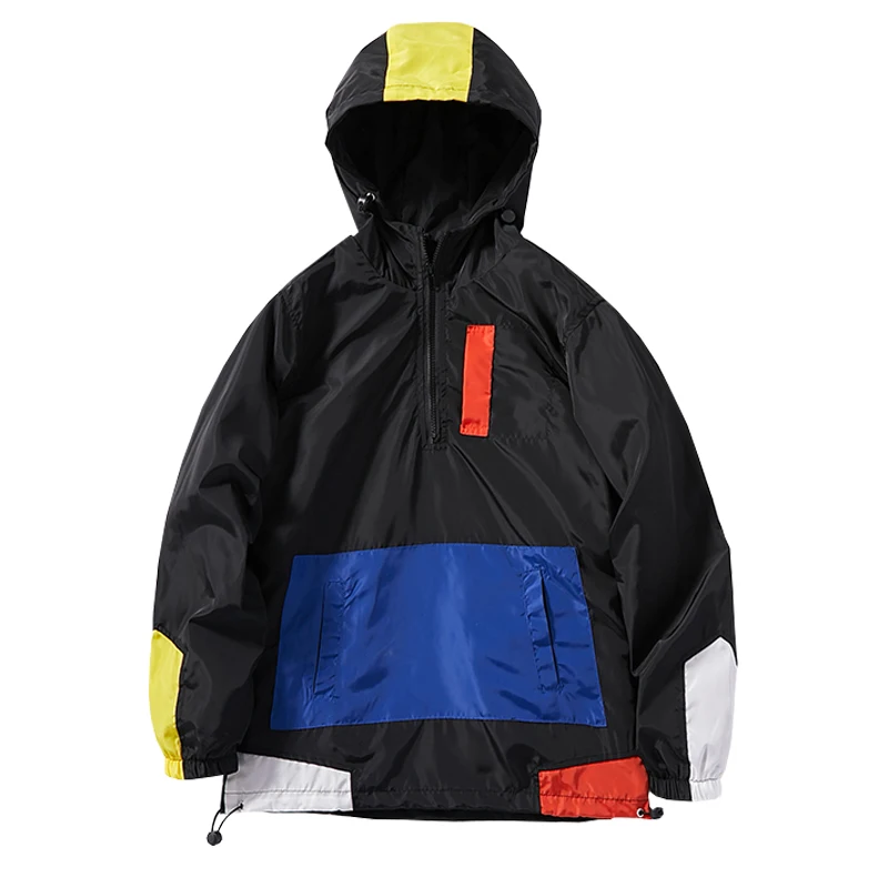 

2019 NEW Spring and Summer Casual Waterproof Hooded Fashion Mens Jackets Overcoat Mens thin coat Casual Clothing For Men Plus 5X