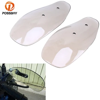 

POSSBAY Motorcycle Handguards Protector Windscreen Wind Deflector Motocross Hand Guards for Harley 883 Sportster Handguard ATV