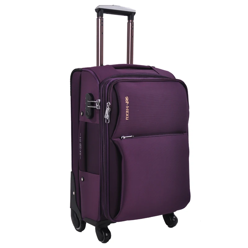 Travel Luggage Suitcase Oxford Spinner suitcase Men Travel Rolling luggage bag On Wheels Travel ...