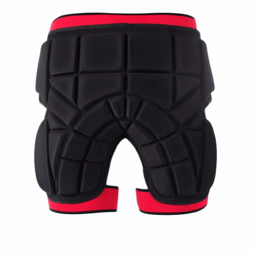 3D защита бедра EVA мягкие короткие штаны утолщение ягодицы и протектор для копчика для лыжные лыжи коньки сноуборд Велоспорт
