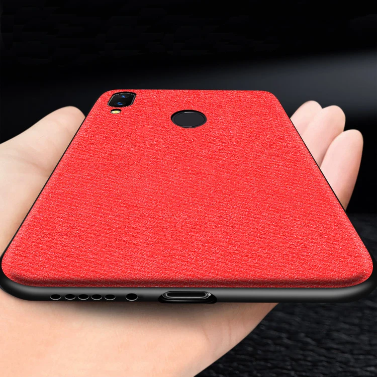 Huawei p20 p30 lite mate 20 pro nova 4 4e 3 3i случае ткань матовый Силиконовый из ТПУ чехол бампер
