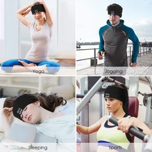 Повязка с Bluetooth наушники для сна 10 м Беспроводная Музыка спортивные повязки долгое время игры и T8