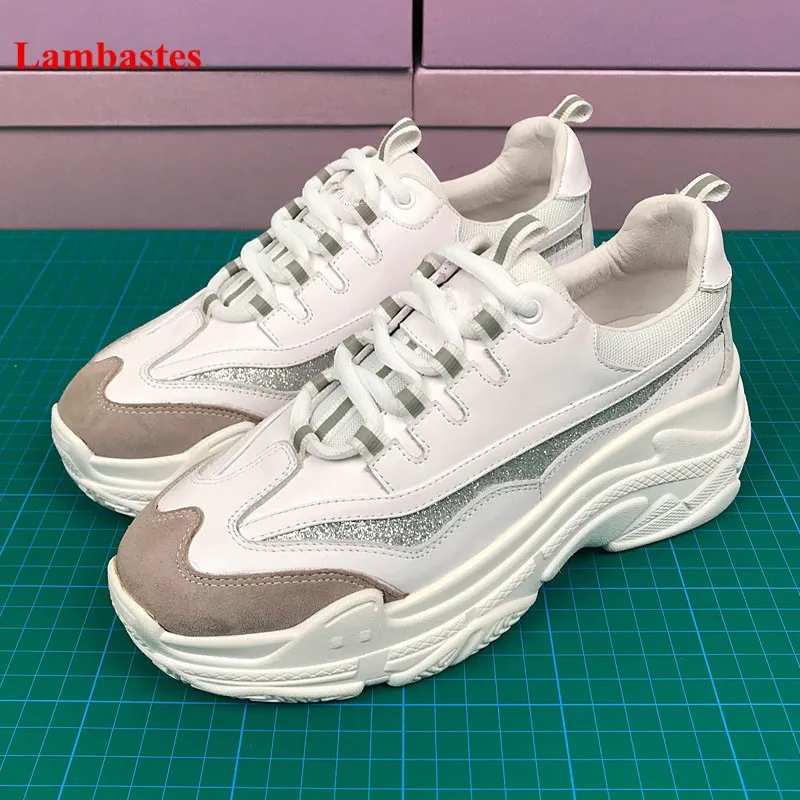forme As Pour Femme Sneakers Plate Designer Hauteur Mujer À Croissante Couleur Seauine as Chaussures Luxe Lacets Pic Mélangée Femmes De Pic Appartements UOfUqZ