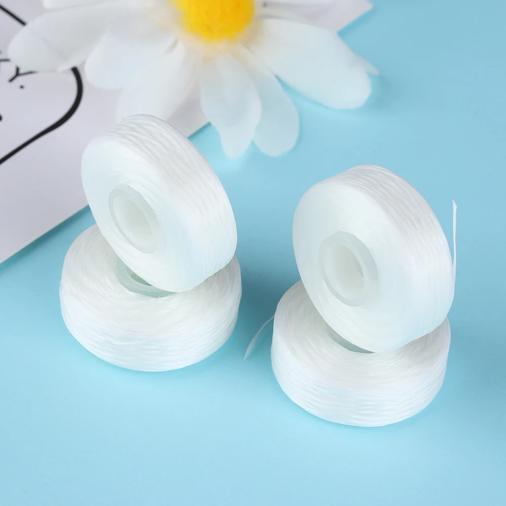 Dental Floss Pick Dental Flosser Built In Spool Flat Wire Dental Floss