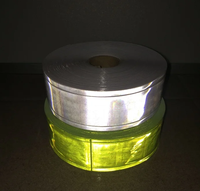 5CM*50M Hot Sale High Visibility PVC Reflective Tape Reflective Safety