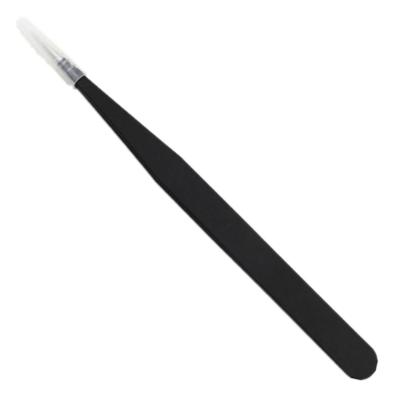 Anti-static Tweezers Industry Stainless Steel Maintenance Handicraft Eyebrow Eye False Eyelash Makeup Accessories Tools ESD-12