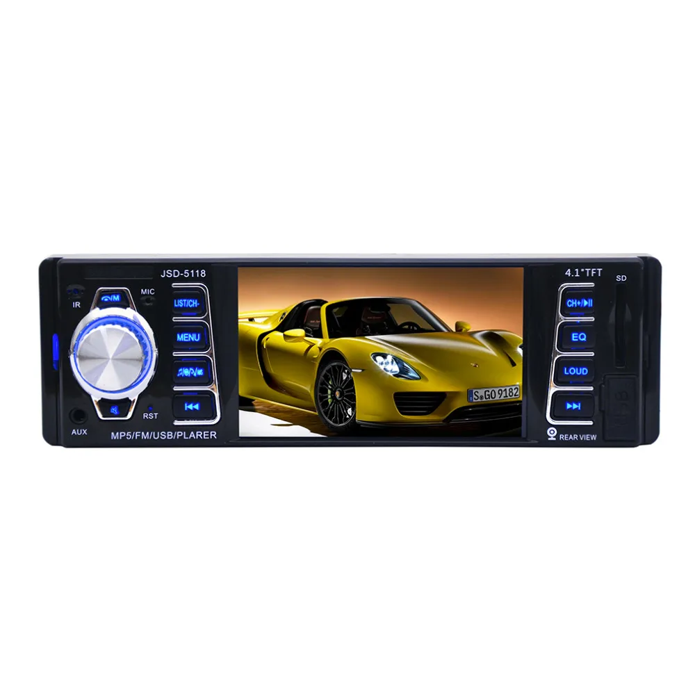 

12V JSD-5118 Car Radio USB SD MP5 WMA Player with Car Radio Receiver 4X60W