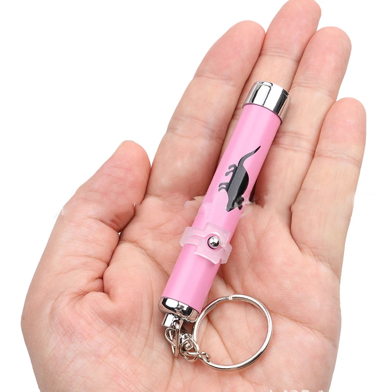 Portable Creative and Funny Pet Cat Toys LED Laser Pointer light Pen With Bright Animation Mouse Shadow Portable Creative and Funny Pet Cat Toys LED Laser Pointer light Pen With Bright Animation Mouse Shadow