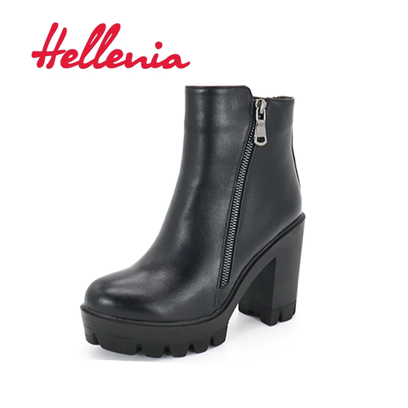 

Shoes Woman Boots Women Zapatos de mujer Autumn Boot Platform Wedge Shorts Ankle High heel Rubber Shoe New Round Toe