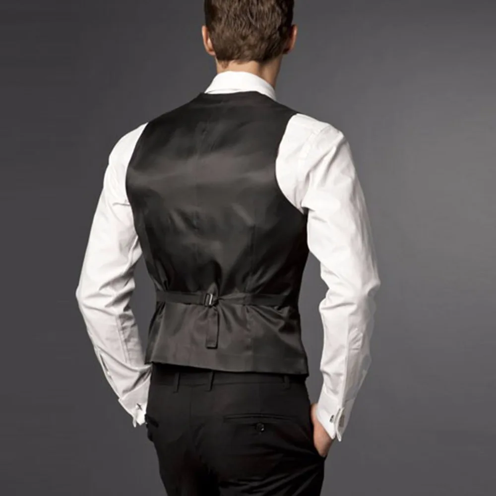 Tailor-Made Suits Costumes Sur-Mesure Black Wedding Suits For Men Groom Suit, Custom Made Wedding Tuxedos For Men,Bespoke Suit