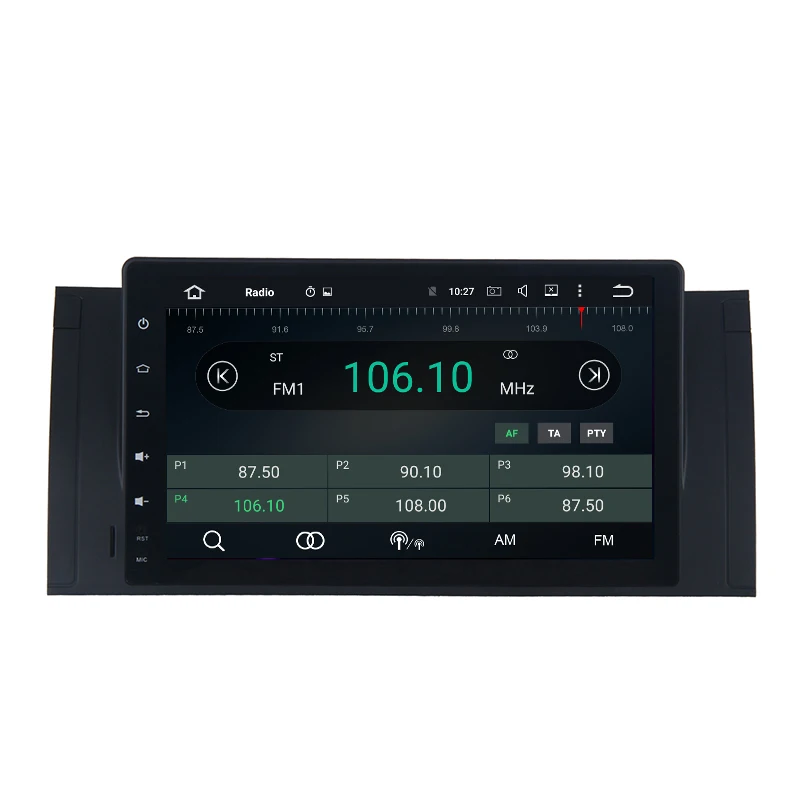 Top Octa core PX5 Android 8.0 car radio gps for BMW 5 series E39 E53 X5 M5 with 4+32G wifi 4g usb Auto Stereo 2