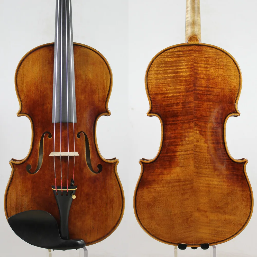 Discount Special offer! A Professional Viola, 15-16.5 inch Choice, Oil Varnish, Warm Deep Tone!European Wood,Free Shipping!!! 1