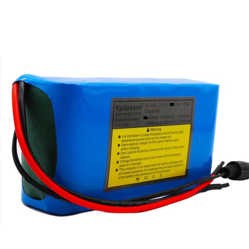 Оригинальный аккумулятор 7S2P 24 V 4Ah 18650 29 4 4000 mAh Портативное зарядное мини