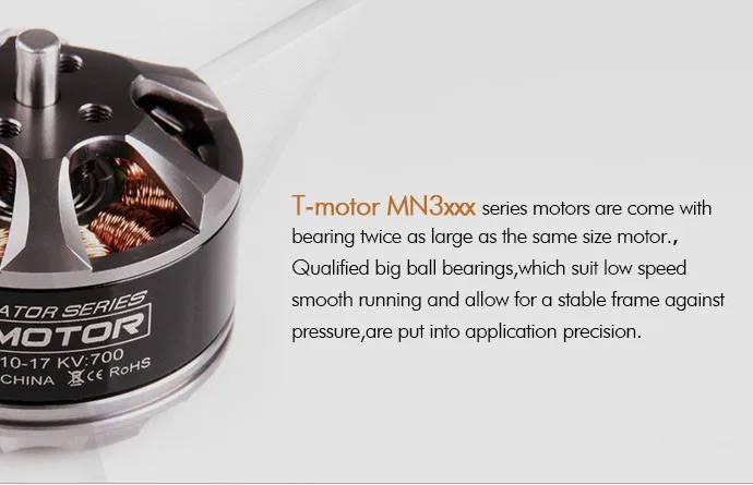 Quente do Motor Kv470 para Multirotor T-venda Brushless Motora Copter Helicóptero Quadcopter Hexacopter Mn3110 5 T-Venda Quente do motor Brushless MN3110 motora