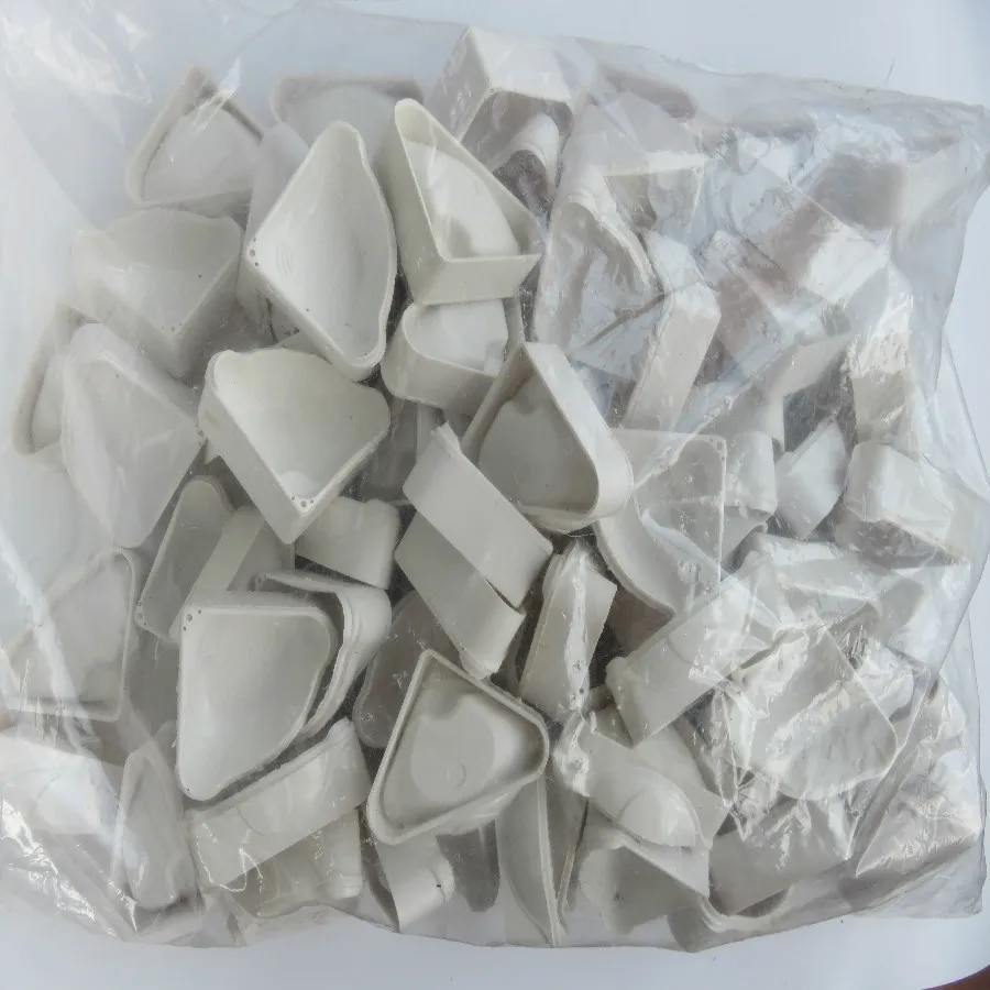 20pcs DIY Model Architectural Plastic Bathtub White Bathroom Sanitary Tub Model Building Material Indoor Furniture