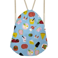 Women’s Emoji Printing Backpack ladies Small Pouch Drawstring Bag Girls Chirldren’s Cute SchoolBag Coulisse Borsa