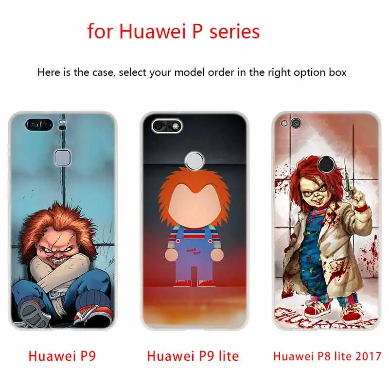 NAYIDA Charles Lee Ray Chucky кукольный чехол силиконовый мягкий TPU для Huawei P30 P40 P20 Pro P10 P9 Lite P Smart