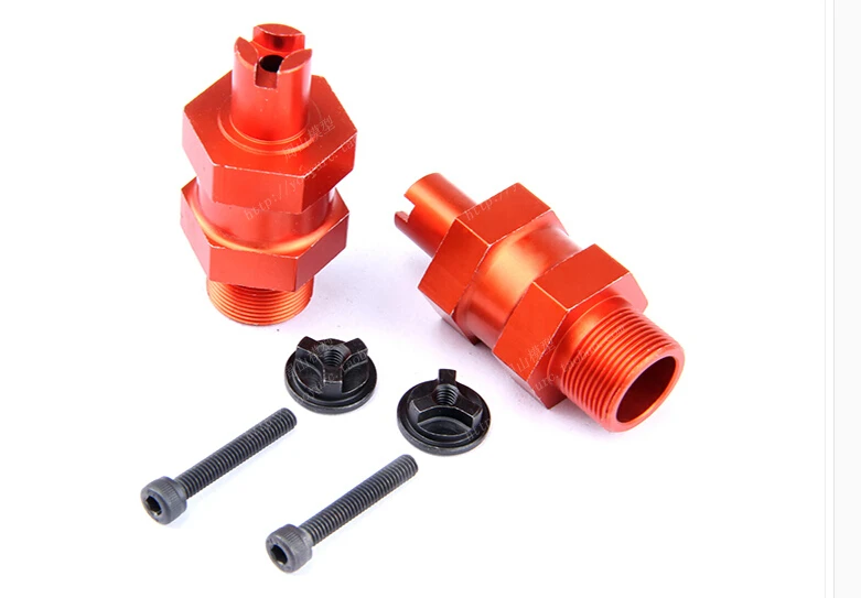 

R/C racing car parts, CNC metal upgrade front hex hub(2pcs/set)for 5SC for 1/5th RC Gas Model Car/for baja 95144