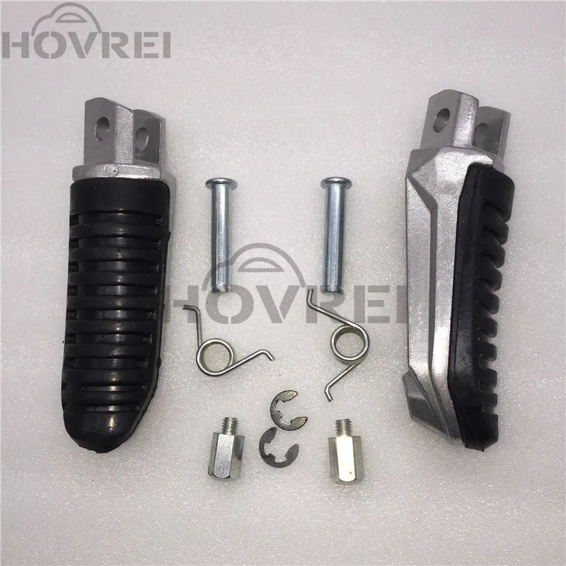 2Pcs Motorcycle Fittings Front Footrests Foot pegs For SUZUKI Hayabusa