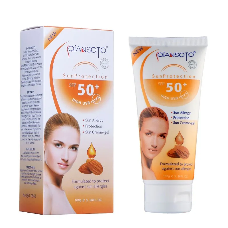 

SPF 50 + Skin Care Moisturizing Sunblock Protective Sunscreen Cream Skin Damag Preventse Pigmentation Face Cream 1795
