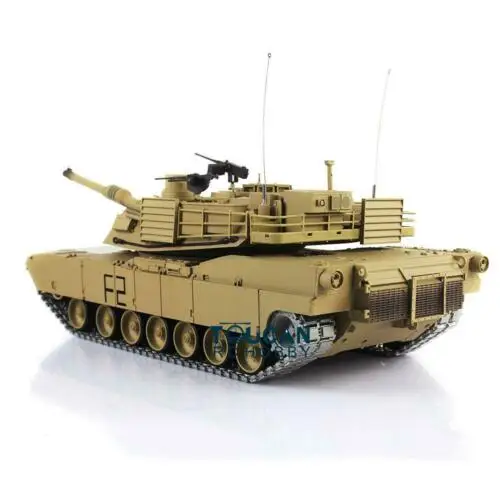 Henglong 1/16 6,0 Модернизированный металлический M1A2 Abrams RTR rc Танк 3918 Вт/360 револьверная башня TH12939