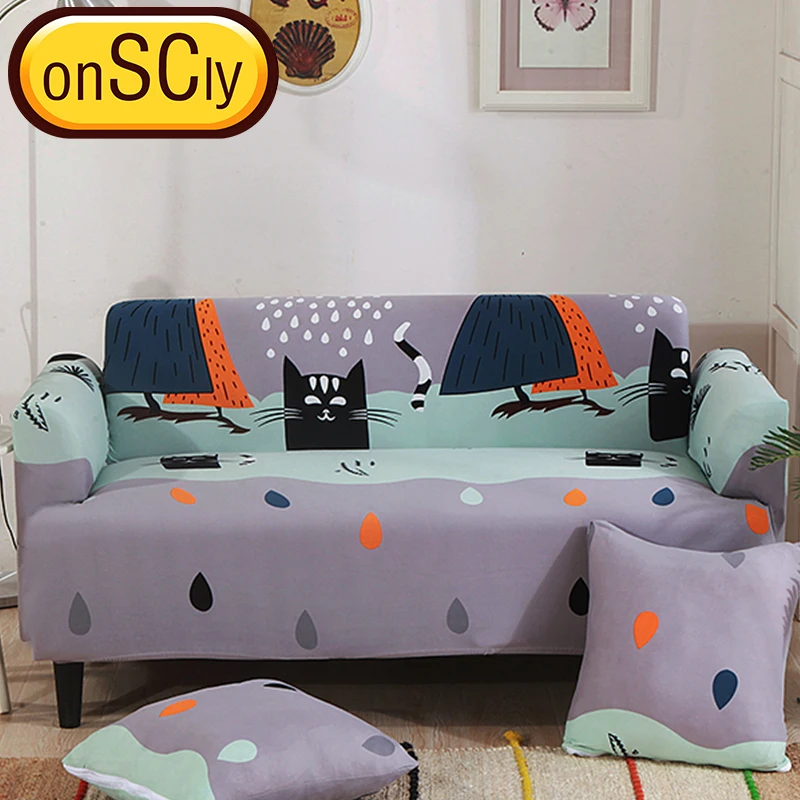 Черный Защитный конус для кошки Чехол на диван Slipcover мебель диване чехол дивана
