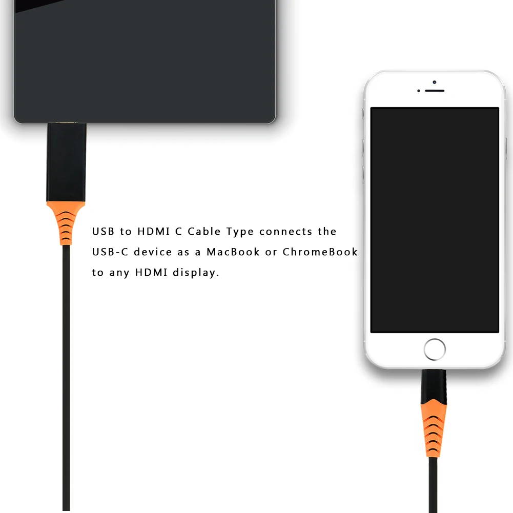 USB C HDMI кабель USB 3,1 Тип C для 4 к * 2 к 30 Гц HDMI адаптер кабель для проектора мониторы и HDTV