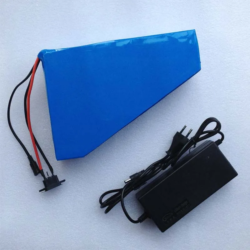 Flash Deal Great Triangle battery 48v 20ah 2600mah high drain cells lithium battery for 1000w 1500w motor e bike scooter k + bag 0