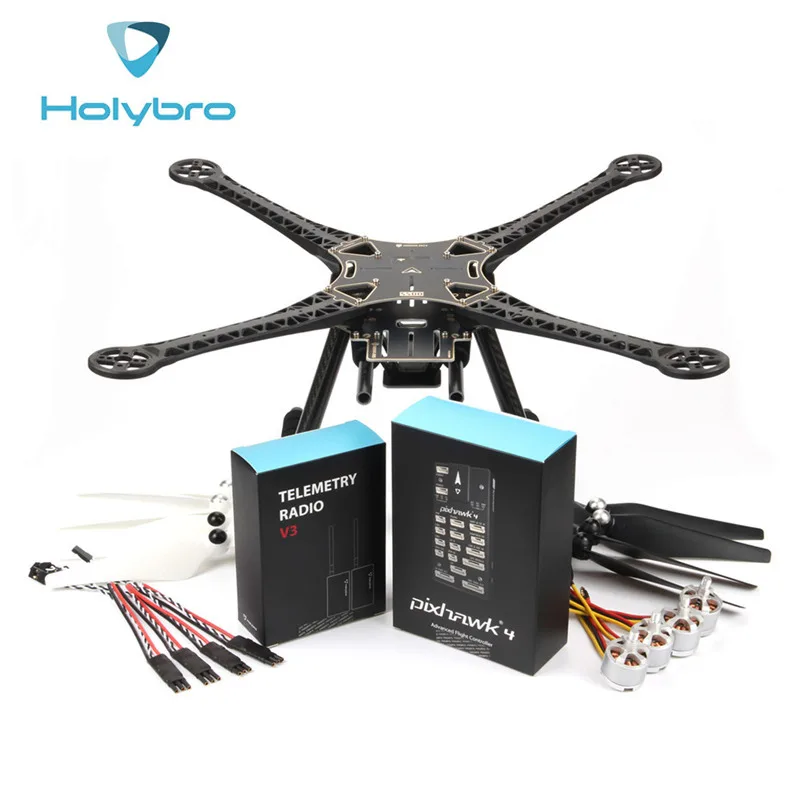 Holybro Pixhawk 4 S500 комплект 480 мм Колесная база двигатели 2212 KV920 Pixhawk4 gps RC Квадрокоптер