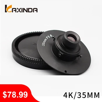 

KAXINDA 35mm F5.6 large aperture maximum resolution 4K native E port lens aerial drone for Sony E Manual focus Camera Lens