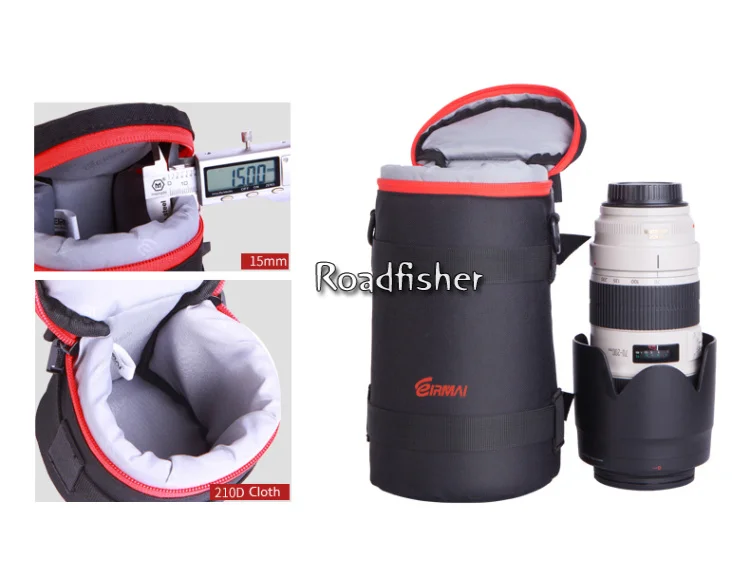 Camera lens bag pocket 7