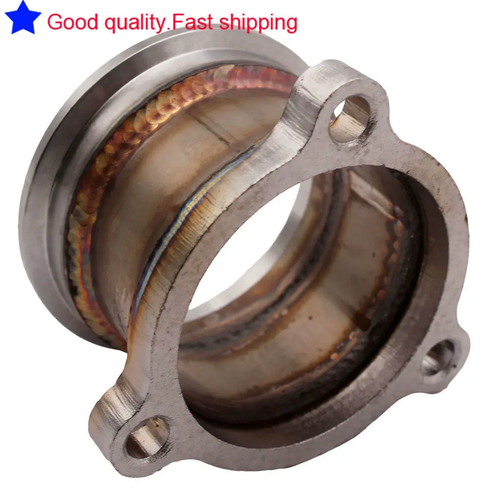

2.5" T3 T4 T04E 3 Bolt TO 2.5" V-Band Turbo Converter Downpipe Adapter Flange